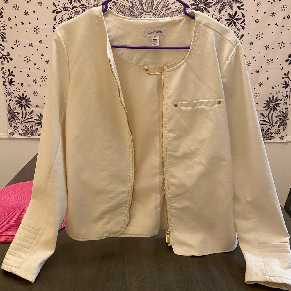 Calvin Klein Leather Jacket